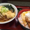 名代 富士そば 銀座店｜新橋｜イカ天追加でカツ丼