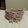 組み紐バスケット　Braided yarn basket