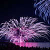 水中スターマイン：くろべ生地浜海上花火大会 