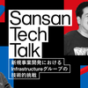 【Sansan Tech Talk】新規事業開発におけるInfrastructureグループの技術的挑戦 〜安定運用とスピードの両立を目指して〜