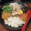 まぜそば食べるならココもオススメ、有頂天まぜそば、博多ラーメン有頂天にて食べる🍜🍥