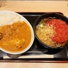 よもだそば日本橋店　よもだカレー半たぬきそば＋紅生姜天　その３
