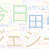 　Twitterキーワード[#SixTONESANN]　07/26_01:01から60分のつぶやき雲
