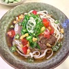 蒸し暑い一日。新宿高島屋で和菓子と食材のお買い物。冷やしうどんとおやつの和菓子。