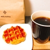 Mr.waffleのワッフルを食べました