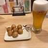 【元祖たこ焼き 会津屋 なんばウォーク店@日本橋】帰宅時に一杯…美味しいたこ焼きとビールは疲れを癒してくれます！