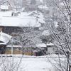 京都東山・石塀小路とねねの道の雪景色