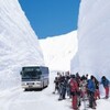 ２８位　富山県　立山黒部アルペンルートの雪の壁と景観