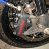 バイク整備 サーキット走行後の簡単な整備