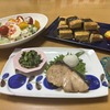 豆腐の照り焼き野菜添え☆ぶりの塩焼き☆わさびマヨサラダ