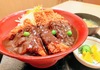 岡山名物・デミカツ丼！岡山インター近くの【かつ丼城下町 津島店】
