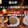 【垂水駅前 大手中華チェーン店】炒飯食べ比べ！珉珉垂水店・大阪王将垂水店・餃子の王将垂水店 ※YouTube動画あり