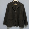 Engineered Garments Loiter Jacket - Pintuck Small Plaid - Dk Olive