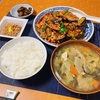 麻婆茄子と具沢山味噌汁、魚沼の炊き立てコシヒカリが美味しい朝ご飯。
