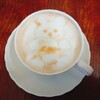 【ラテアート】全身くまちゃんはイマイチ。でも可愛い♪