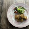 カジキの揚げない唐揚げ