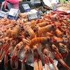 カディス島の市場でタパス！