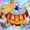 『どうぶつたちの花時間・リスさんハロウィンページ』③