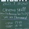 cinema staff debut 15th Anniversary Japan Tour 2023 ”We are Phenomenal” at 大阪BIGCAT