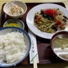 あじまさ食堂の野菜炒め定食