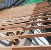 古民家の倉の屋根修理