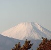 白い富士山を見て思う