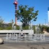 子どもとおでかけ｜太田川駅前にある噴水広場で水遊びしてきました（愛知県東海市）