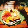 【週末ブランチ】厚切りトーストの盛り付けはどうしましょうか？