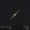 星見娘で電視観望6078(C38/N4565 Needle Galaxy in Com)