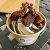 胎内市「いちごカンパニースイーツラボ」と、越後胎内観音の「童女石」