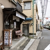 江ノ電　腰越商店街の竹灯籠