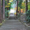 淨光山乾徳寺の秋(五個荘町川並)