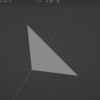 Blender PythonAPIでポリゴンを1枚つくる