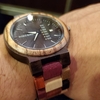 楽天で購入したWOOD WATCHが届いた！