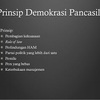 Sebutkan 2 dan 7 Asas Demokrasi Pancasila Yang Telah Dilaksanakan