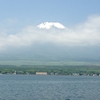 山中湖片側からの富士山
