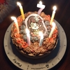 長女の誕生日(推しの子ケーキとルービックキューブ)