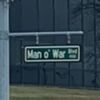レキシントンの通りの名前「Man o’ War Boulevard」