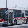 1/30 雪降るめじろ台駅