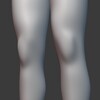 Blender 367日目。「身体のモデリング」その20 ～膝①～。