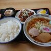 喜多方市塩川　アタミ食堂　小ラーメン&小モツ定食セットをご紹介！🍖