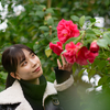 春雨の植物園で❣️ なるはちゃん その44 ─ 北陸モデルコレクション 2023.2.19 富山県中央植物園 ─