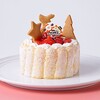 クリスマスケーキ2021　幼児向け　ヨーグルト苺ケーキ