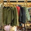 COTTON PARKA&CARDIGAN&LEATHER BOOTS
