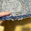 毛糸大量消費★座布団より大きいくらいのサイズのマットを作ろ～