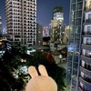 カンボジアのプノンペンで眺める都会の夜景✨