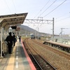 予讃線讃岐府中駅で