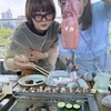 美容室のバーベキューの様子。