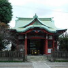 筑土八幡神社の珍しい庚申塔