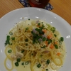 【鶏そぼろと根菜のクリームパスタ】【スープorサラダ、ドリンク付き880円✨】